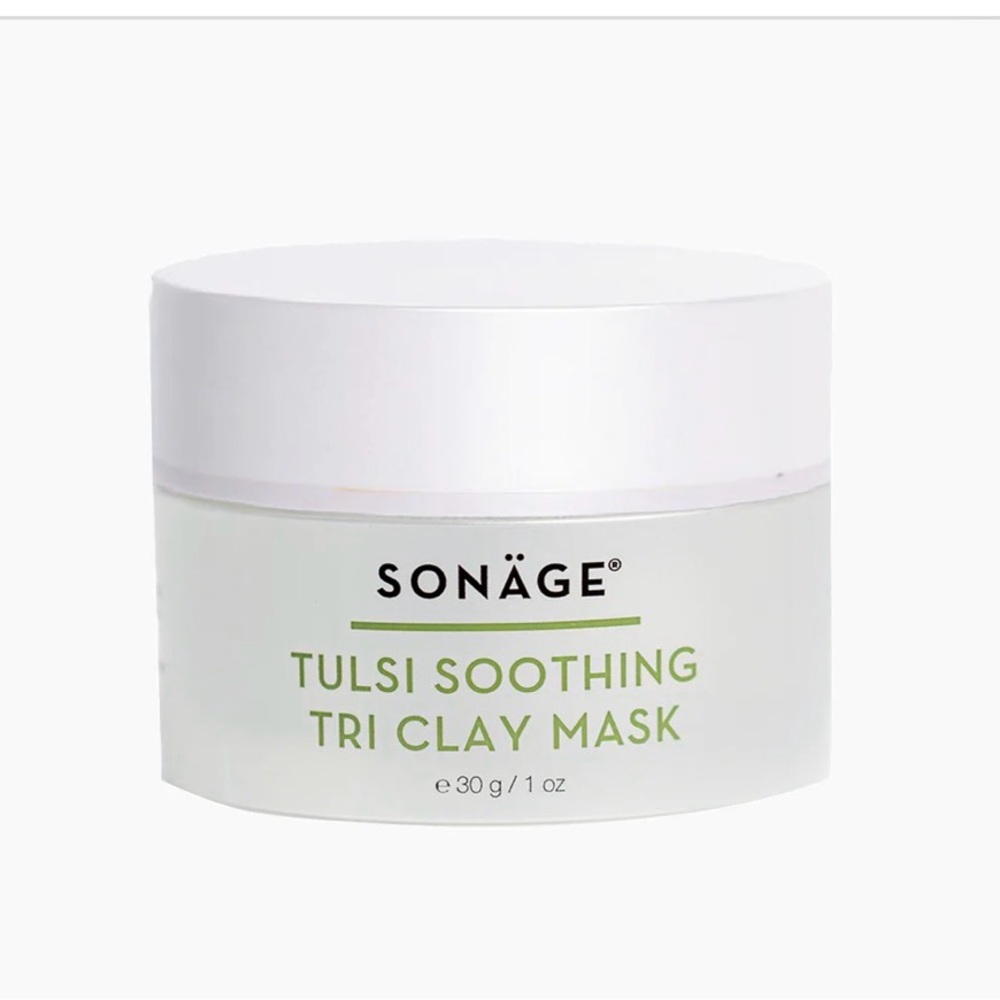 NWOT Sonäge Tulsi Soothing Tri Clay Mask 💙